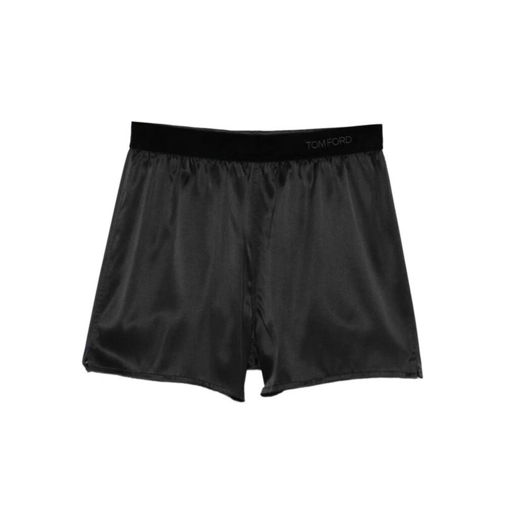 Stretch Silk Satin Shorts Women